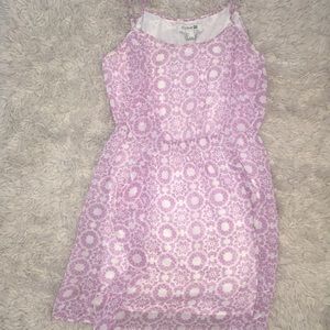 purple and white forever 21 dress